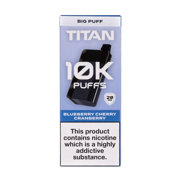 Titan 10k Rechargeable Disposable Vape Kit