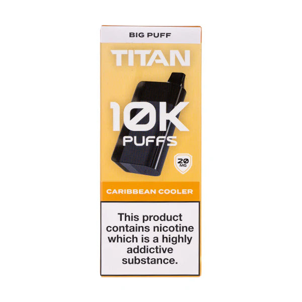 Titan 10k Rechargeable Disposable Vape Kit