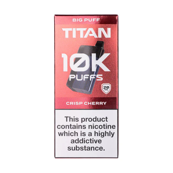 Titan 10k Rechargeable Disposable Vape Kit