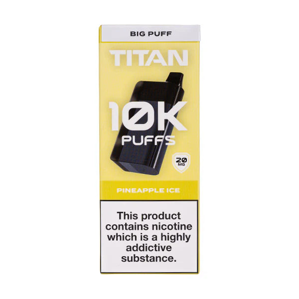 Titan 10k Rechargeable Disposable Vape Kit