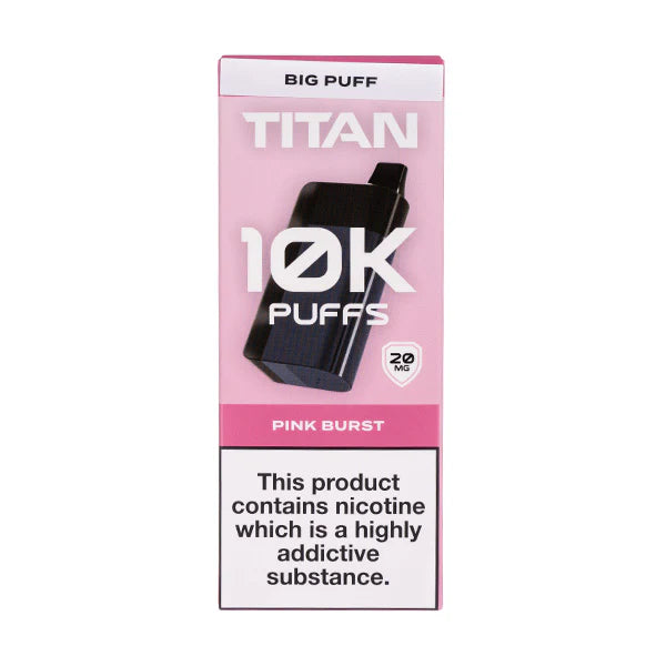 Titan 10k Rechargeable Disposable Vape Kit