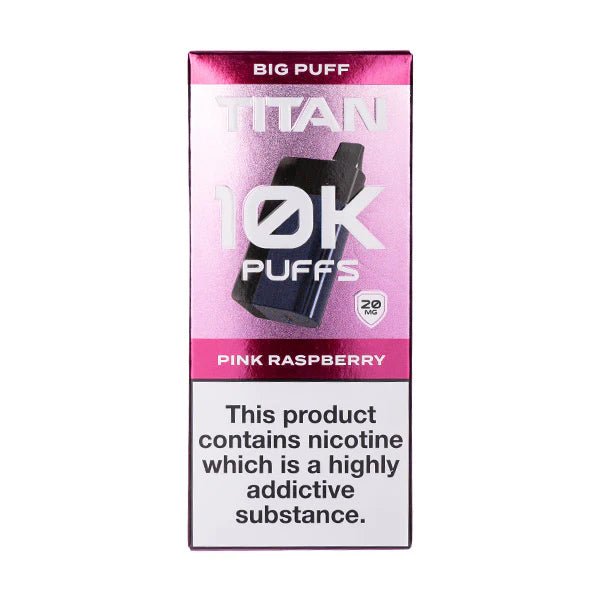 Titan 10k Rechargeable Disposable Vape Kit