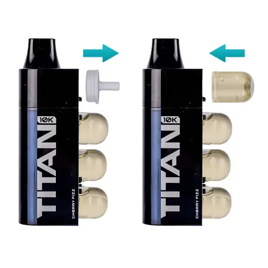 Titan 10k Rechargeable Disposable Vape Kit